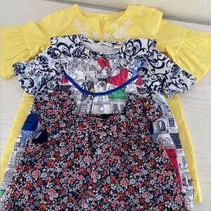 4-piece infant baby janie and jack classic summer top bundle sizes 0-12 months